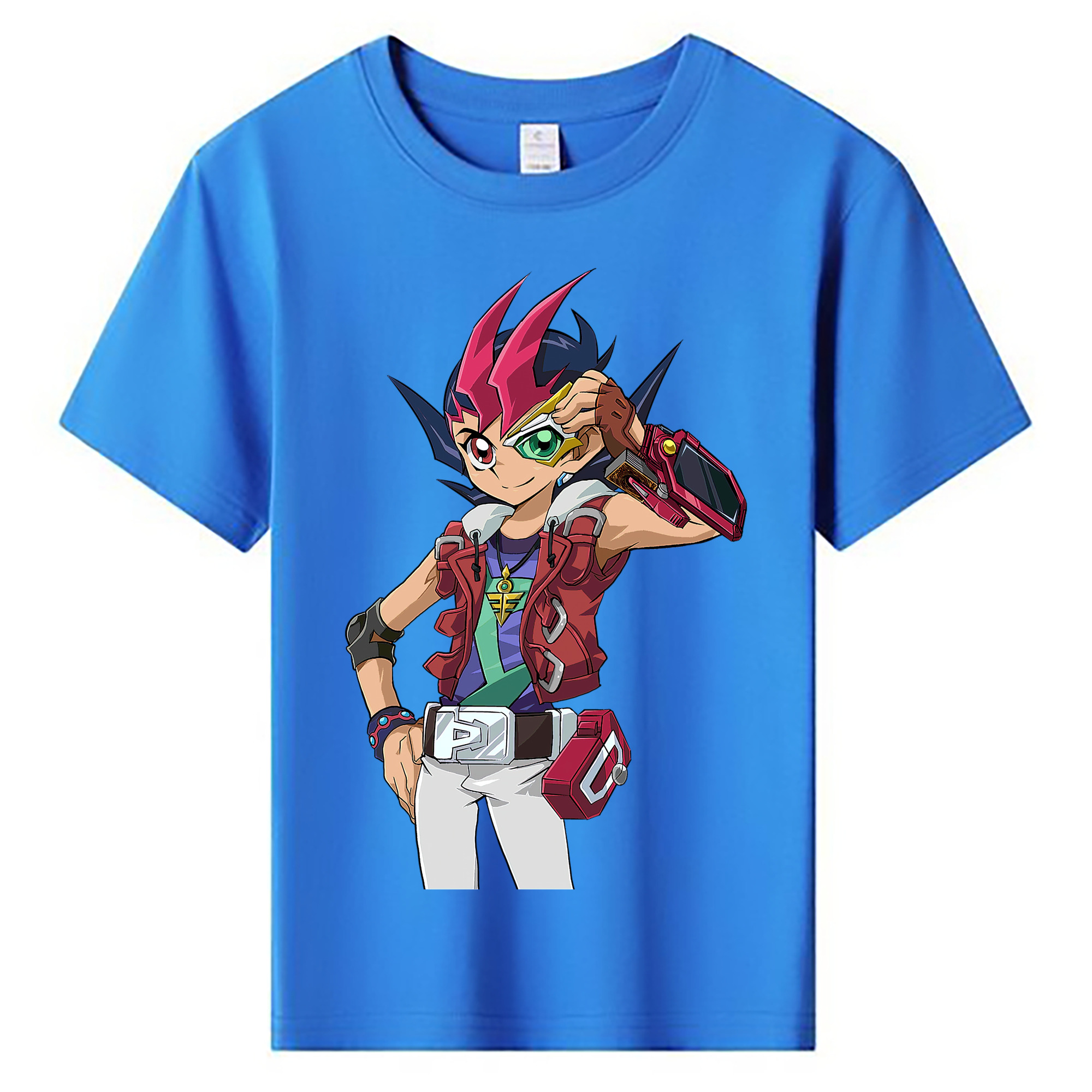 （画像用） 遊☆戯☆王 Yu-Gi-Oh! 綿100％キッズTシャツ（フロントプリント）